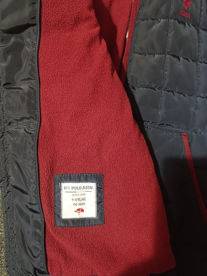 Kapüşonlu Bordo-Siyah Erkek Yelek - Görsel 2