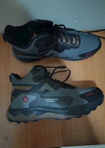 Gri Bağcıklı Lumberjack Outdoor Erkek Ayakkabı - Görsel 3