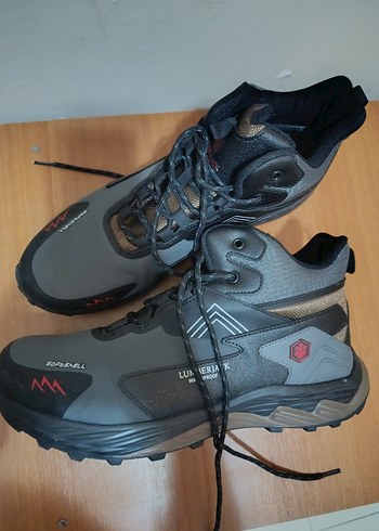 Gri Bağcıklı Lumberjack Outdoor Erkek Ayakkabı - Görsel 4