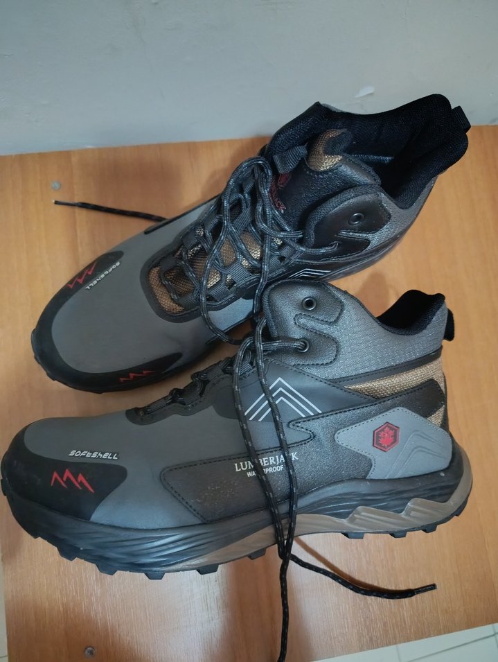 Gri Bağcıklı Lumberjack Outdoor Erkek Ayakkabı - Görsel 4