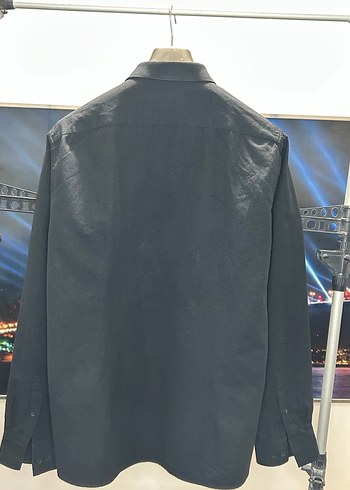 Koton Siyah Erkek Uzun Kollu Gömlek - Görsel 4