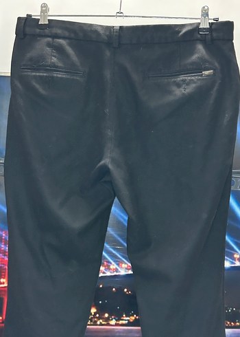 Network Siyah Regular Fit Double Paça Erkek Pantolon - Görsel 3