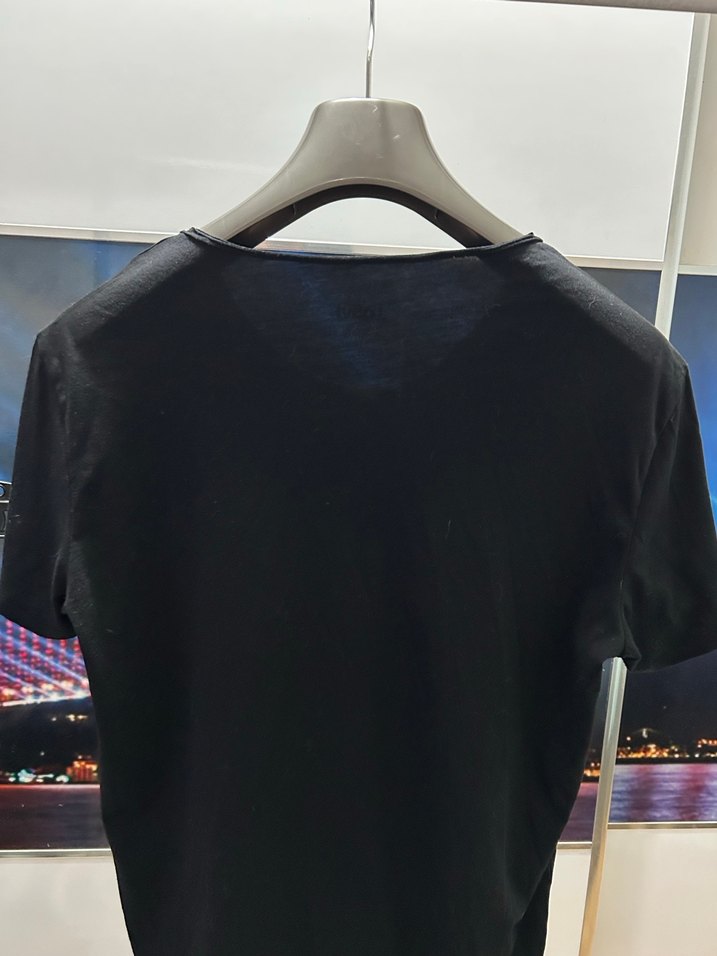 Mavi Jeans Siyah Erkek Kısa Kollu Basic Tişört - Görsel 4