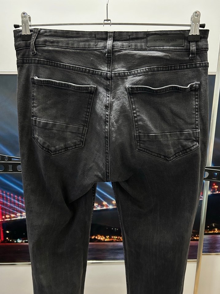 Koton Siyah Erkek Jean - Görsel 3