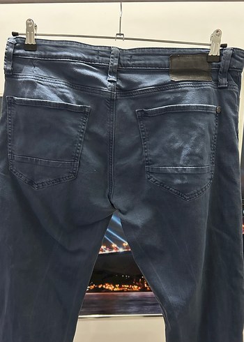 Mavi Jeans Düğmeli Mavi Erkek Denim Pantolon - Görsel 3