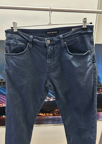 Mavi Jeans Düğmeli Mavi Erkek Denim Pantolon - Görsel 2