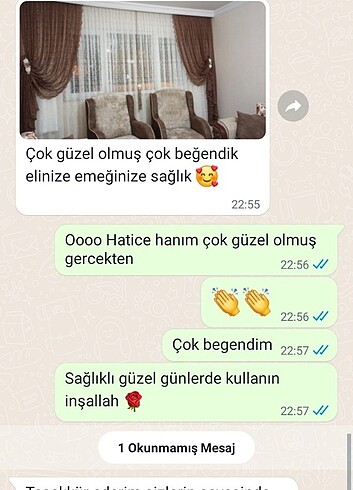 Beden Taç marka fon ve tül perde