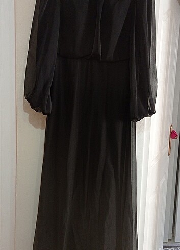 Sade şık abiye  - Görsel 3