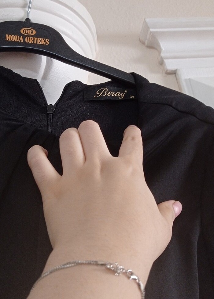 Sade şık abiye  - Görsel 2