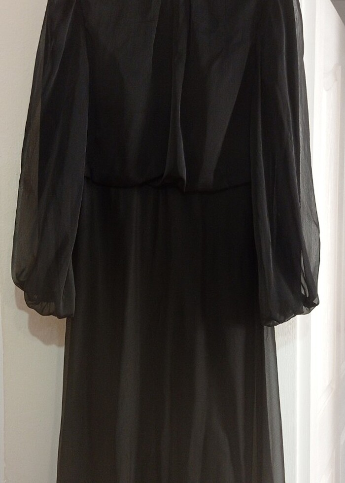 Sade şık abiye  - Görsel 4