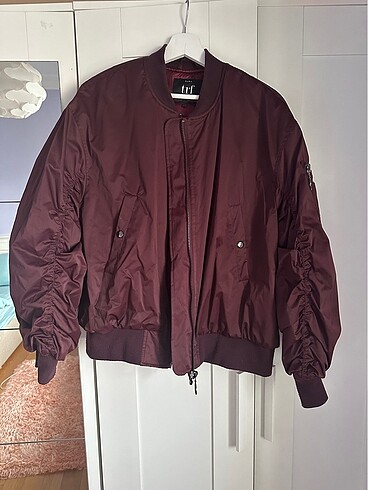 Oversize bomber ceket