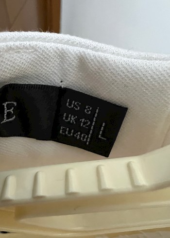 Beyaz Siyah Elbise L beden - Görsel 7