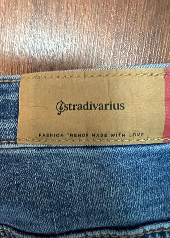 Stradivarius Yırtık Kot Skinny Jean 38 beden - Görsel 7