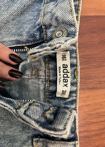 Addax Mavi Şort 36 beden - Görsel 2