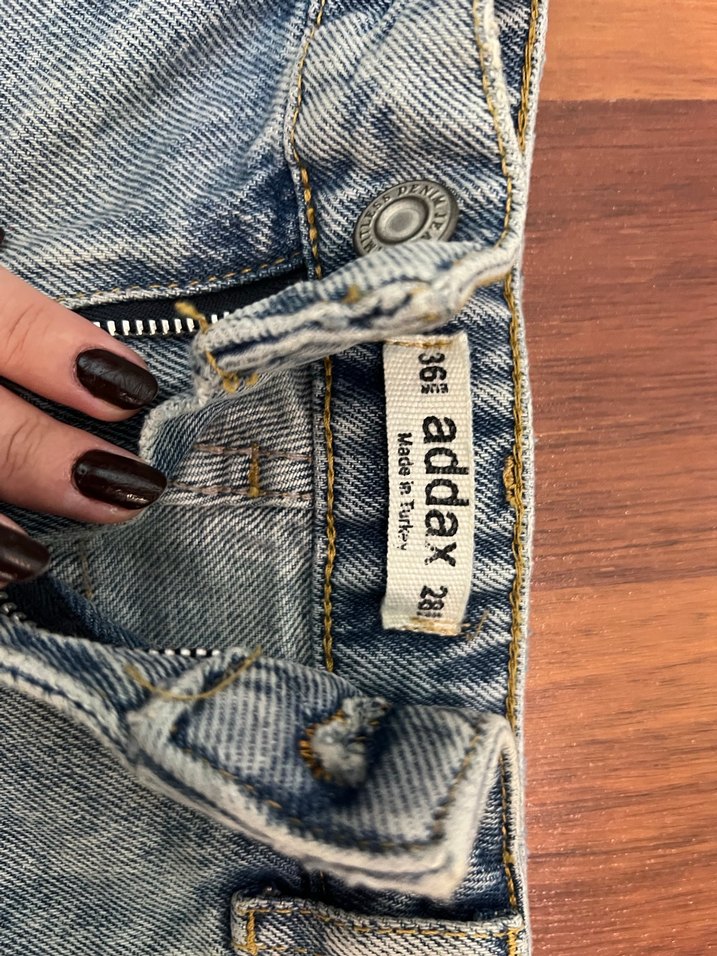 Addax Mavi Şort 36 beden - Görsel 2