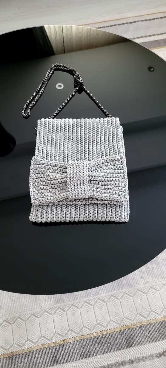 Örgü Kadın Çanta - Görsel 3
