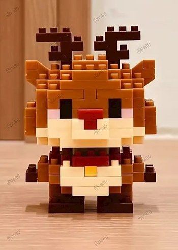 KUTULU animal Lego sevinli Hayvan Figürleri Lego blok Bricks - Görsel 5