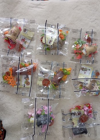 saksılı çiçek Lego Çiçek Seti Lego blok Bricks Kutusuz - Görsel 8