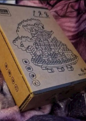 Ay Sarayi Lego Mini Yapı Seti ay Sarayı Lego blok kUTULU Bricks - Görsel 5