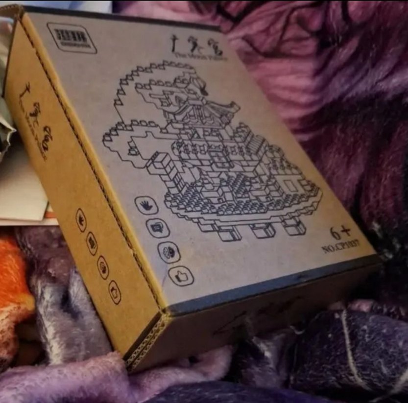 Ay Sarayi Lego Mini Yapı Seti ay Sarayı Lego blok kUTULU Bricks - Görsel 5