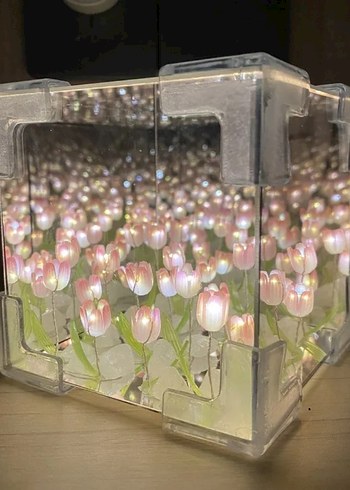 Kendin Yap LED Işıklı Lale Seti - 20 Parça lale LED ışıklı Gece - Görsel 5