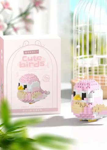 Kanatları açılan Kuş Lego Cute Birds Lego blok kuş Bricks KUTU - Görsel 3