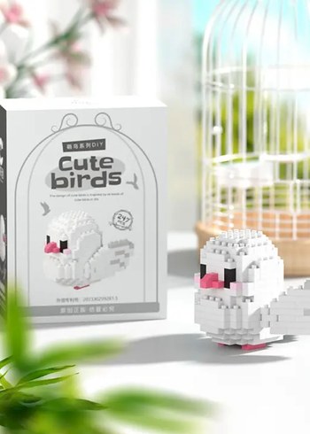 Kanatları açılan Kuş Lego Cute Birds Lego blok kuş Bricks KUTU - Görsel 9