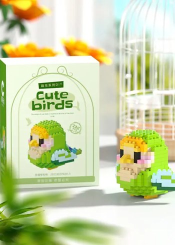 Kanatları açılan Kuş Lego Cute Birds Lego blok kuş Bricks KUTU - Görsel 8
