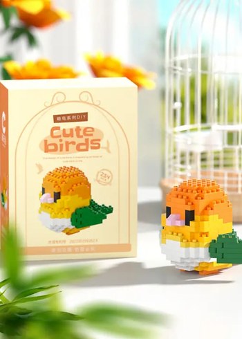 Kanatları açılan Kuş Lego Cute Birds Lego blok kuş Bricks KUTU - Görsel 6