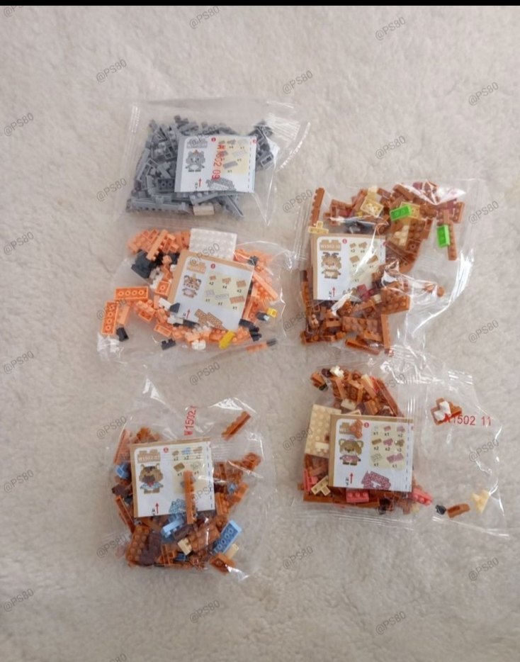 Kutusuz animal Lego sevimli Hayvan Lego Bricks SIFIR lego - Görsel 5