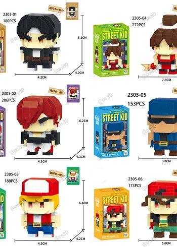 KUTULU Street Kid Lego karete LEGO blok Bricks Street kid - Görsel 6