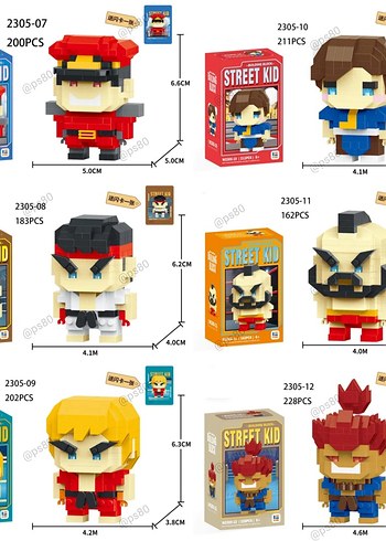 KUTULU Street Kid Lego karete LEGO blok Bricks Street kid - Görsel 7