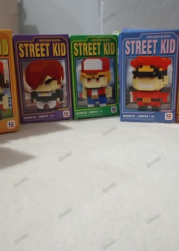 KUTULU Street Kid Lego karete LEGO blok Bricks Street kid - Görsel 3