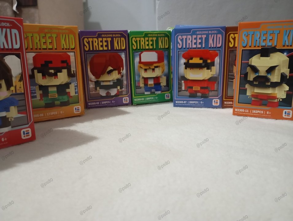 KUTULU Street Kid Lego karete LEGO blok Bricks Street kid - Görsel 3