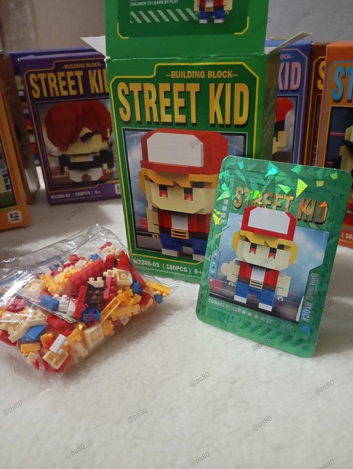 KUTULU Street Kid Lego karete LEGO blok Bricks Street kid - Görsel 2