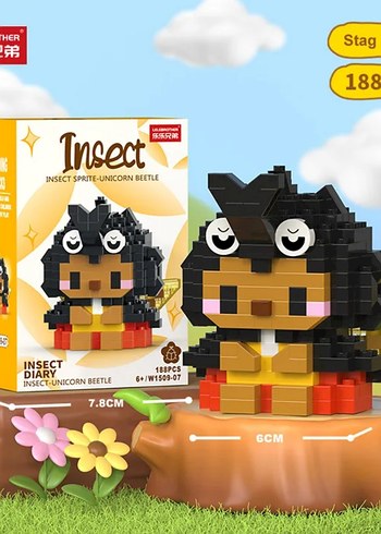 Böcek Lego Karakter Figürleri Lego Bricks haşere serisi Lego - Görsel 12