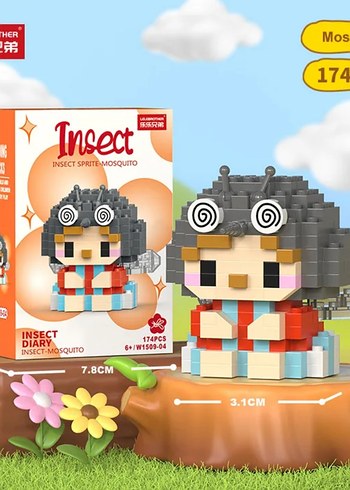 Böcek Lego Karakter Figürleri Lego Bricks haşere serisi Lego - Görsel 7