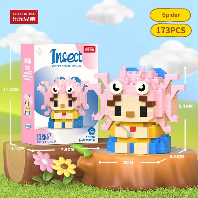 Böcek Lego Karakter Figürleri Lego Bricks haşere serisi Lego - Görsel 5