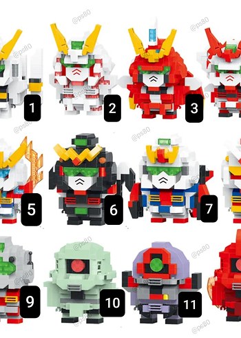 Robot Lego KUTULU SIFIR Mecha Blok Setleri Lego Bricks Blok - Görsel 2