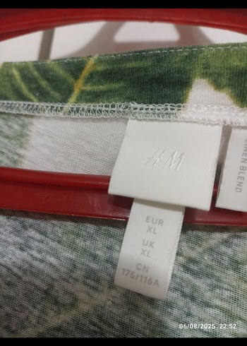 Yeşil Desenli Uzun tam pamuk günlük Elbisesi - Görsel 2