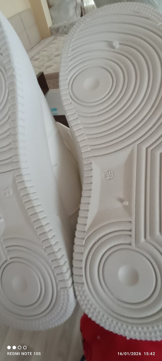 Beyaz Kadın Spor Ayakkabı Stiletto Topuklu - Görsel 4