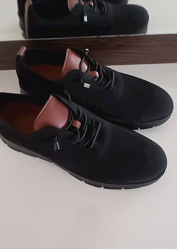 Siyah Bağcıklı Erkek Günlük Ayakkabı - Görsel 3