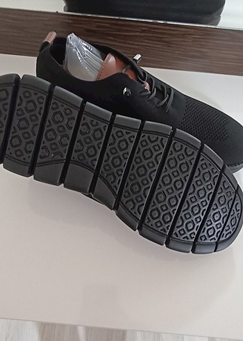 Siyah Bağcıklı Erkek Günlük Ayakkabı - Görsel 2