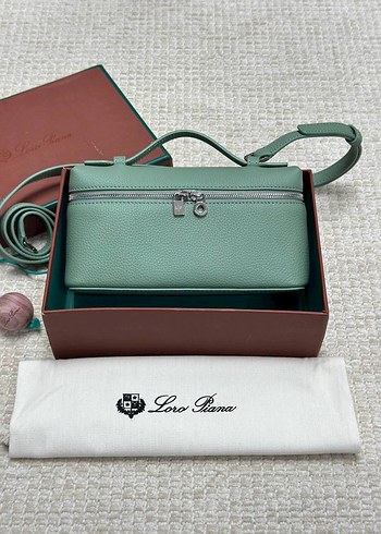 Loro Piana Lore Roma Mint Yesili Mini Capraz Canta