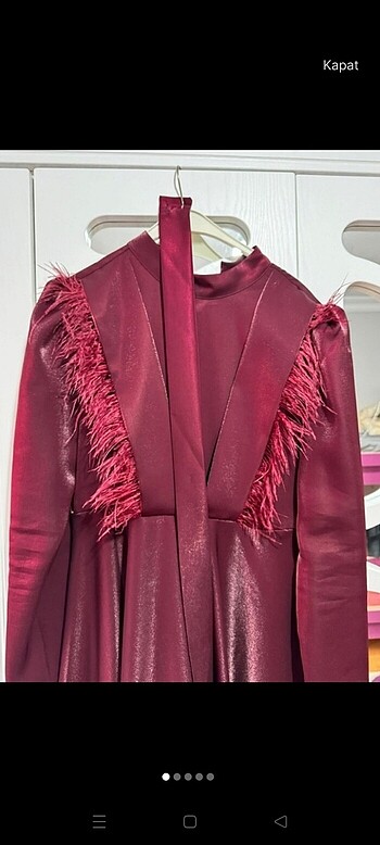 Bordo abiye