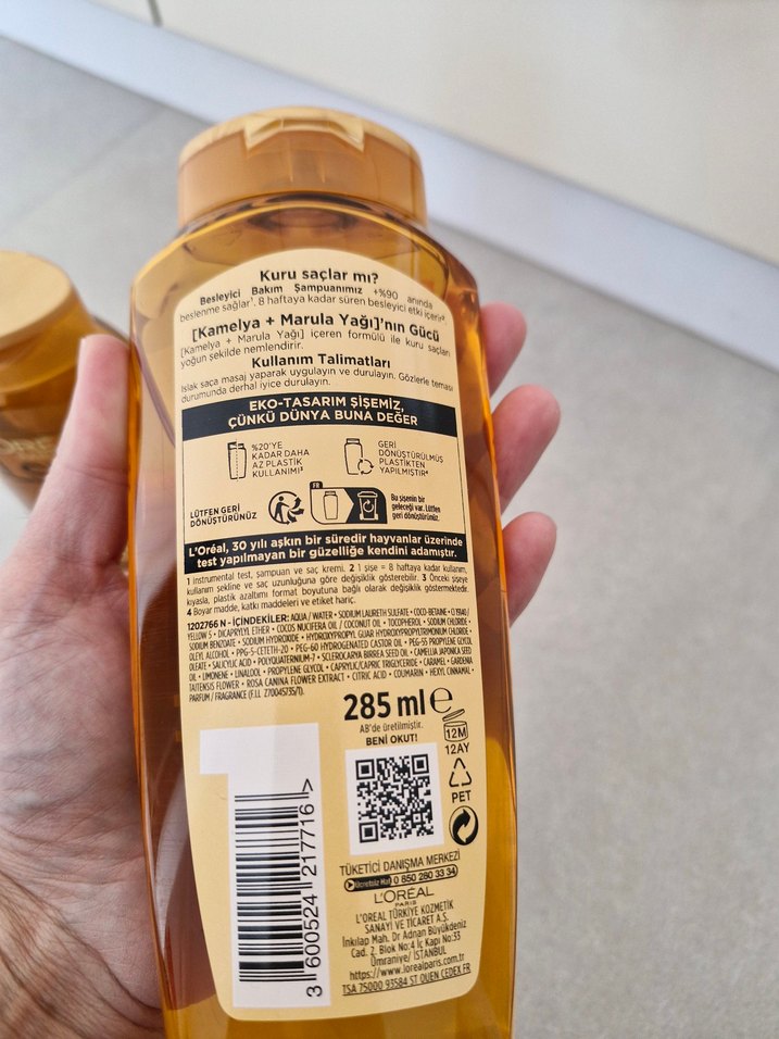 L'Oréal Elseve Mucizevi Yağ Besleyici Şampuan - Görsel 2