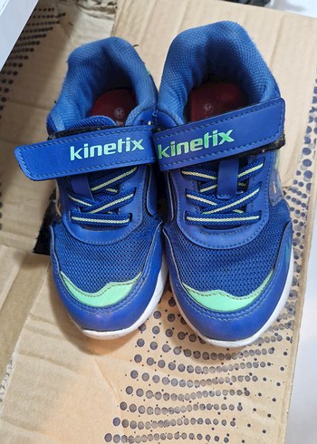 Erkek Çocuk Renkli Mavi Spor Ayakkabı - Görsel 6