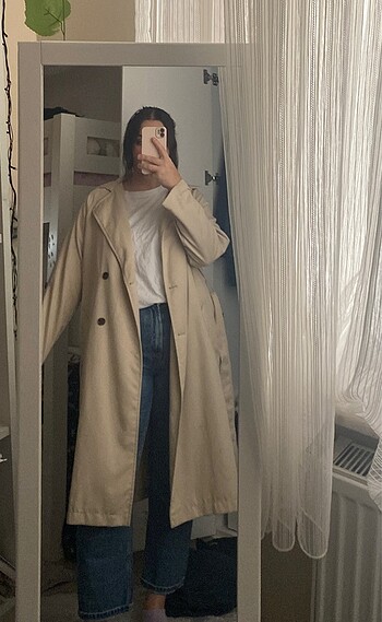 Stradivarius Kadın trençkot