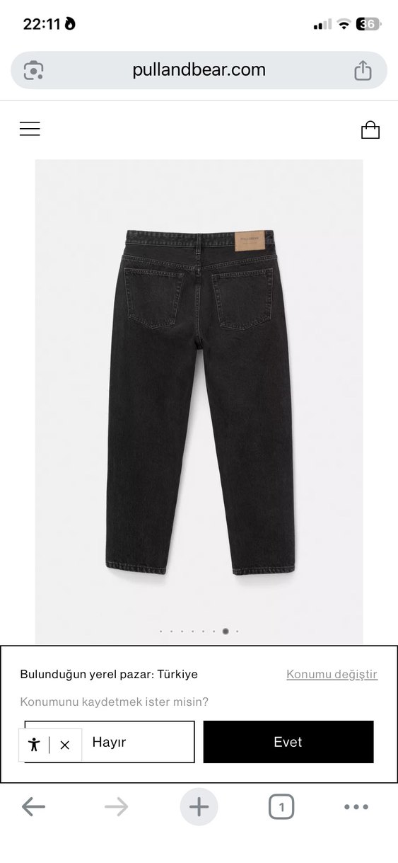 Pull and bear jean - Görsel 2