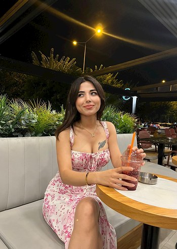 Pembe askılı yırtmaçlı uzun elbise - Görsel 3